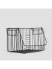 Homla Opbergmand "Eyre" zwart - (B)29 x (H)20 x (D)21 cm