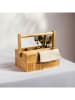 Homla Opbergbox "Tenaro" beige - (L)27 cm