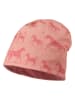 MaxiMo Dwustronna czapka beanie w kolorze jasnoróżowym