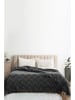 Colourful Cotton Tagesdecke "Naomi" in Anthrazit
