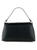 Marlon Leder-Henkeltasche "Gabela" in Schwarz - (B)35 x (H)17 x (T)12 cm
