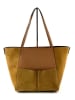 Marlon Leder-Shopper "Viki" in Camel - (B)46 x (H)33 x (T)9,5 cm