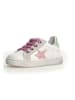 Naturino Leder-Sneakers in Weiß/ Rosa