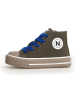 Naturino Sneakersy "Cipria" w kolorze oliwkowo-niebieskim