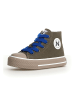 Naturino Sneakersy "Cipria" w kolorze oliwkowo-niebieskim