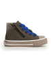 Naturino Sneakersy "Cipria" w kolorze oliwkowo-niebieskim
