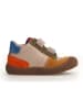 Naturino Leder-Sneakers in Beige/ Blau/ Rot