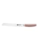Zwilling Nóż "Now S" w kolorze różowym do chleba - dł. 20 cm