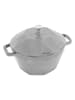 staub Brytfana "Diamond" w kolorze szarym - Ø 22 cm