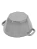staub Cocotte "Diamond" in Grau - Ø 22 cm