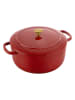 Ballarini Cocotte "Bellamonte" in Rot - Ø 28 cm