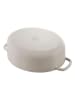 Ballarini Brytfanna "Bellamonte" w kolorze kremowym - Ø 33 cm