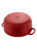 Ballarini Cocotte "Bellamonte" in Rot - Ø 26 cm