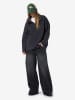 Noisy may Fleece jas antraciet