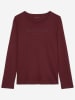 Marc O´Polo Bodywear Longsleeve in Bordeaux