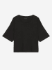 Marc O´Polo Bodywear Shirt in Schwarz