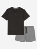 Marc O´Polo Bodywear Pyjama in Anthrazit/ Grau