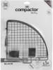 Compactor Doucherek "Bestlock Magic" zwart - (B)20 x (H)20 x (D)13,5 cm
