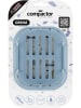 Compactor Seifenschale "Grena" in Hellblau - (B)14 x (H)12,5 x (T)10 cm