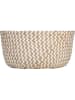 Compactor Opbergmand "Belly" beige/wit - (B)35 x (H)35 x (D)32 cm