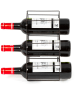 Compactor Weinregal in Schwarz - (L)28 x (B)14 x (H)28 cm