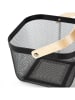 Compactor Pojemnik "Bora" w kolorze czarno-beżowym - 24,5 x 24,5 x 17,5 cm