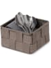 Compactor Opbergmand "Stan" bruin - (B)12 x (H)12 x (D)7 cm