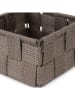 Compactor Opbergmand "Stan" bruin - (B)12 x (H)12 x (D)7 cm