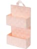 Compactor Hangende organizer "Bristol" lichtroze - (B)21 x (H)9 x (D)37 cm