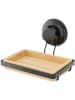Compactor Seifenschale "Spa" in Beige/ Schwarz - (B)14,6 x (H)12,6 x (T)10,5 cm