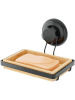 Compactor Seifenschale "Spa" in Beige/ Schwarz - (B)14,6 x (H)12,6 x (T)10,5 cm