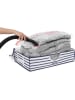 Compactor Vacuümzakken wit/donkerblauw - (L)65 x (B)45 x (H)15,5 cm