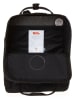 FJÄLLRÄVEN Rucksack "Kanken" in Schwarz - (B)27,5 x (H)36 x (T)12 cm
