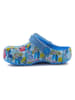 Crocs Chodaki "Classic" w kolorze niebieskim ze wzorem