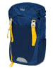 BAAGL Outdoorrucksack "Tracker Roj" in Blau/ Gelb - (L)26 x (B)13 x (H)42 cm - 14 l