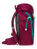 BAAGL Plecak outdoorowy "Tracker Roj" w kolorze różowo-turkusowym - 26 x 13 x 42 cm