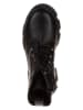 lamino Leren boots zwart