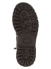 lamino Leder-Chelsea-Boots in Khaki