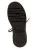 lamino Leder-Boots in Dunkelblau
