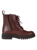 lamino Leren boots rood