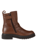 lamino Leren boots lichtbruin