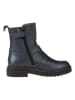 lamino Leder-Boots in Dunkelblau