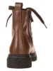 lamino Leder-Boots in Hellbraun