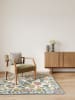 ABC Italia Teppich "Pastel Flower" in Bunt
