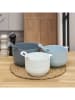 COOK CONCEPT 3-delige set: mengkommen grijs/blauw/lichtblauw