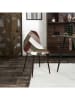 THE HOME DECO FACTORY 4-delige set: eetkamerstoelen beige/kaki/wit - (B)45 x (H)84,5 x (D)51,5 cm