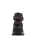 Lurchi Leder-Winterstiefel "Norris 1" in Anthrazit/ Blau
