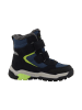 Lurchi Leder-Winterstiefel "Norris 1" in Schwarz/ Dunkelblau