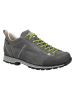 DOLOMITE Skórzane buty trekkingowe "54 Low GTX" w kolorze szaro-limonkowym