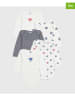 PETIT BATEAU 5-delige set: rompers donkerblauw/wit